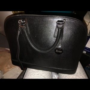 Black handbag